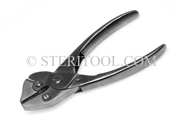 #10013 - 6"(150mm) Stainless Steel Parallel Jaw Plier w/ Cutters. parallel jaw, pliers, stainless steel